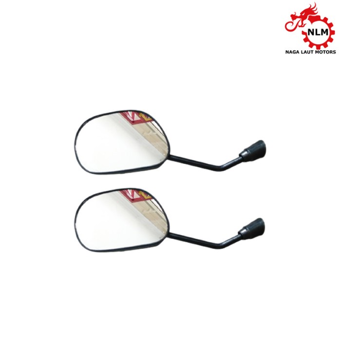 Spion Motor All Yamaha  Kaca Style Tangkai Panjang bulat