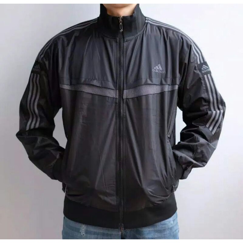 Jaket Olahraga Adidas Bolak Balik grade original