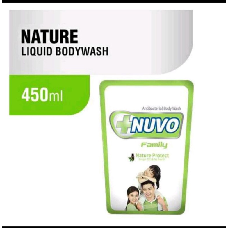 Nuvo Body Wash Liquid Refill 450 Ml Termurah
