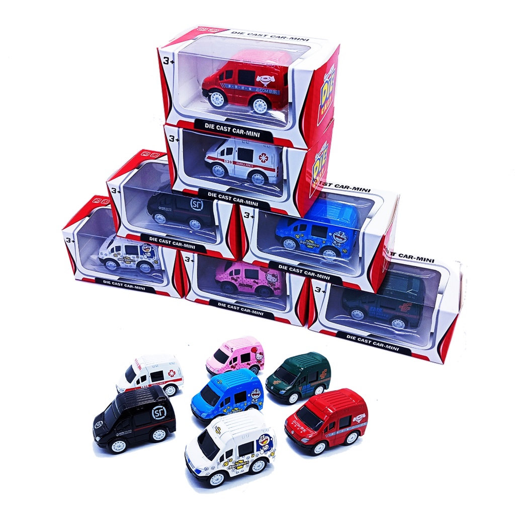 [WS] Mainan mobil Diecast Mini Car all motif/Mini bus school keren imut terlaris dan murah