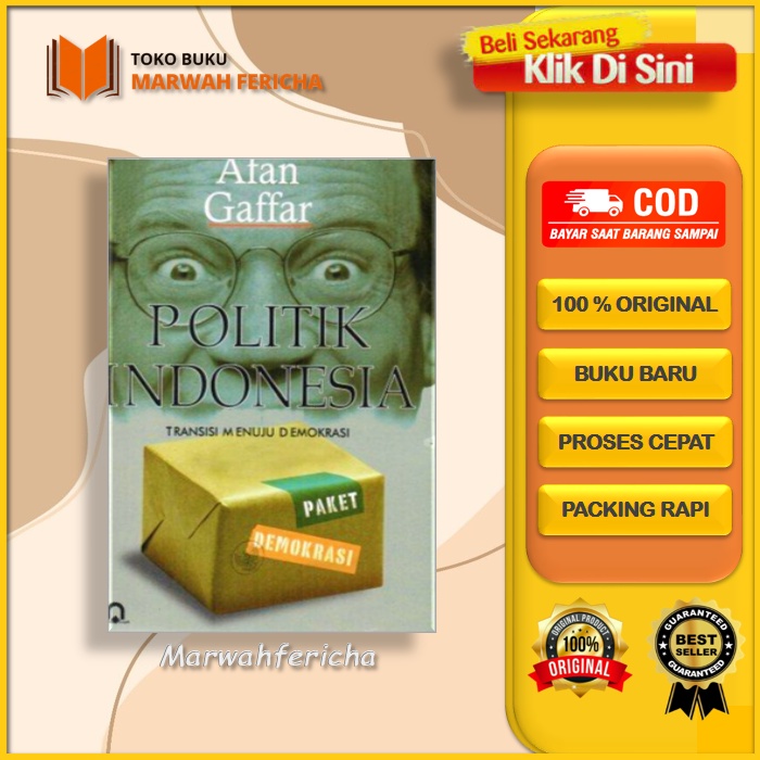Politik Indonesia Transisi menuju Demokrasi Affan Gaffar