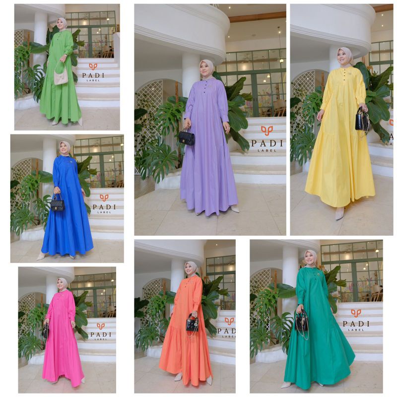 Kayla dress by padi label - gamis termurah