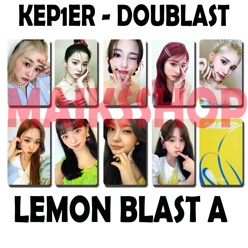 Kep1er Kepier Doublast Unofficial Photocard