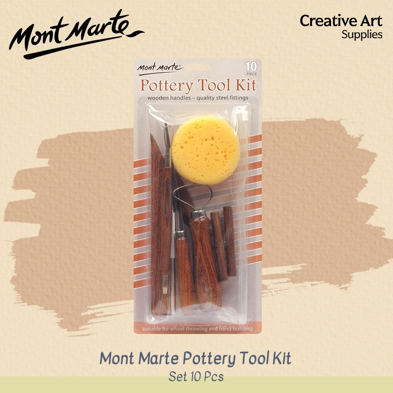 Mont Marte Pottery tool kit set 10