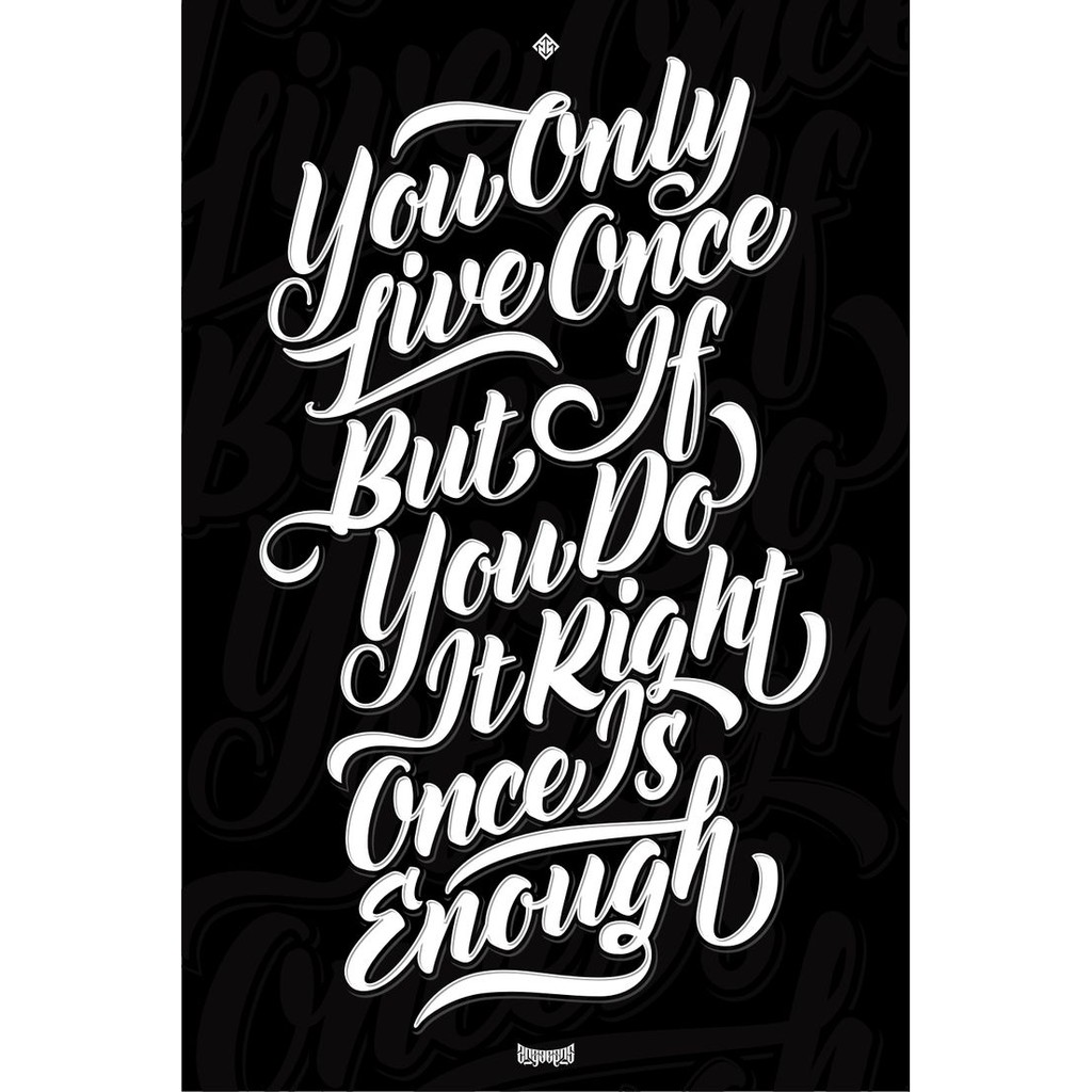 QuotesForYou - Hiasan Dinding Quotes Walldecor Pajangan Rumah Poster Kayu Motivasi Vintage Murah-19