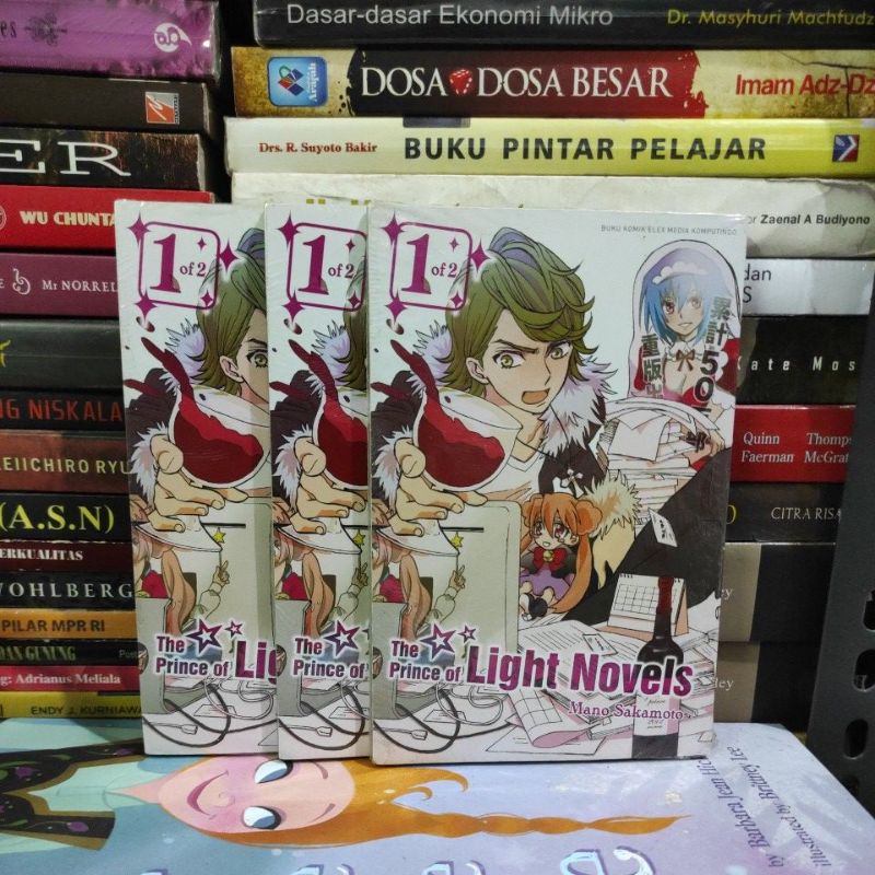 KOMIK ORIGINAL THE PRINCE OF LIGHT NOVELS 1 MANO SAKAMOTO