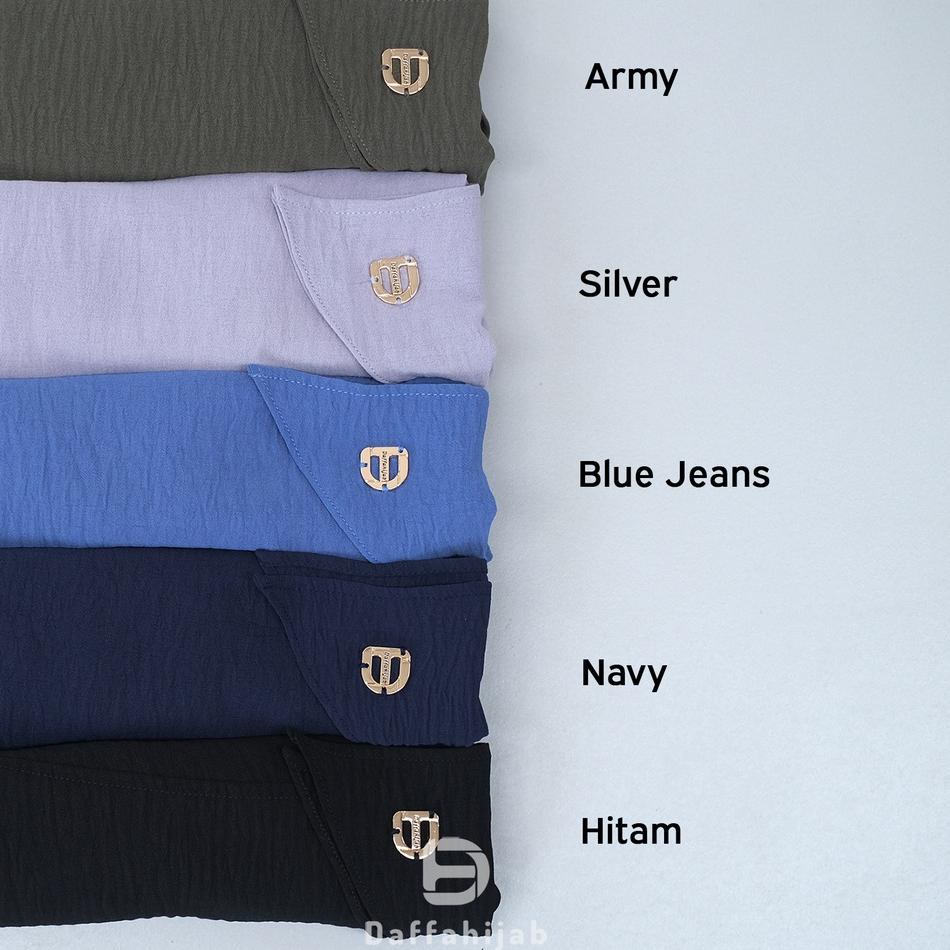 Dijamin Miring harga.. Khimar segi4 instan Viola by daffahijab part 2