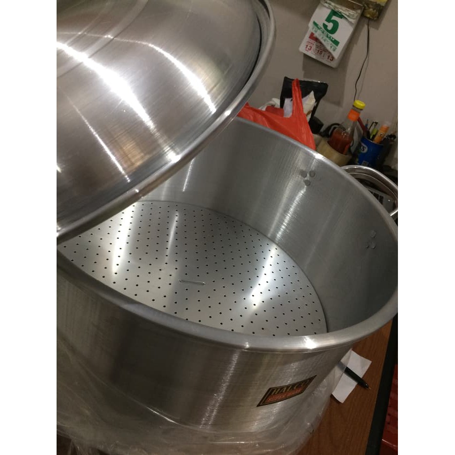 Dandang Lanseng Halco  Panci Lanseng Steamer Merk Halco 40 cm