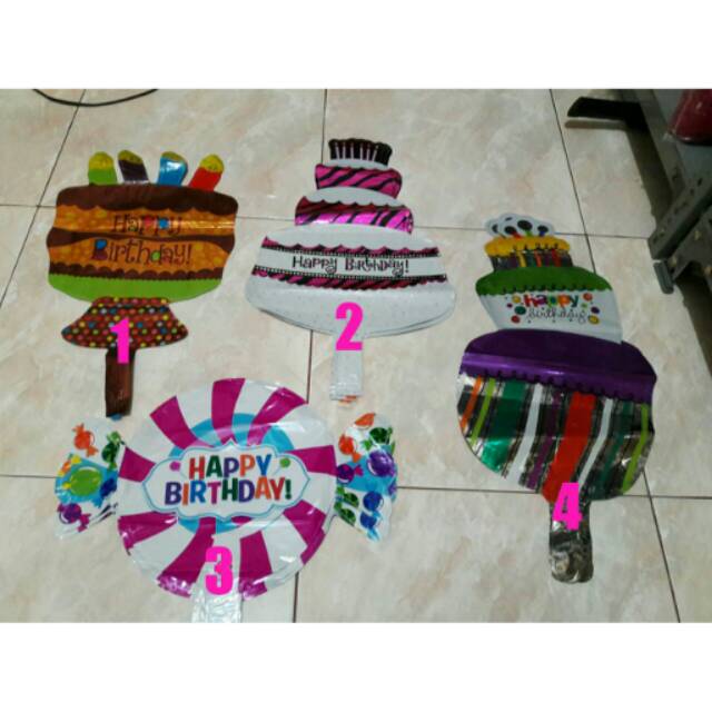 Balon Foil Tart Mini