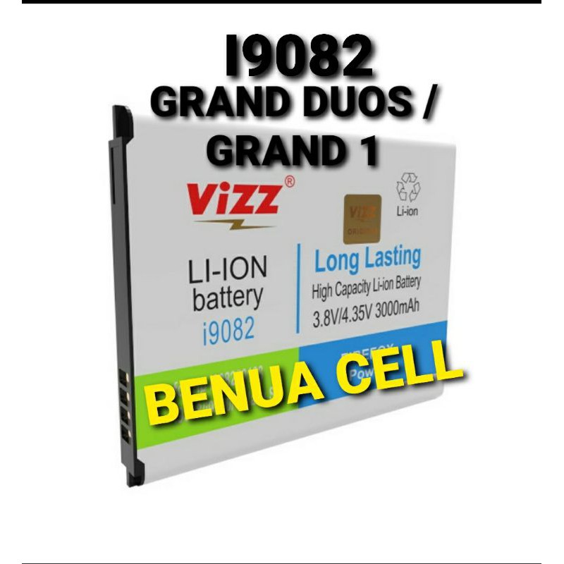 BATRE BATERAI  BATEREI VIZZ - VIZZ DOBEL POWER GRAND 1 GRAND DUOS I9082