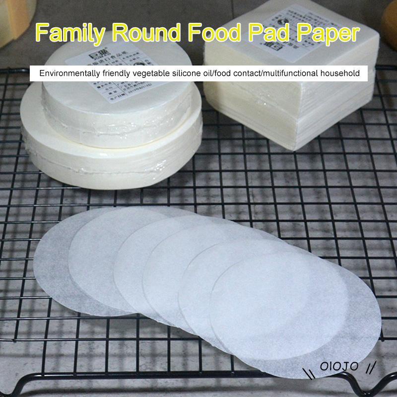 50 Pcs Kertas Minyak Untuk Mengukus Air Fryer Barbekyu Roti ol2
