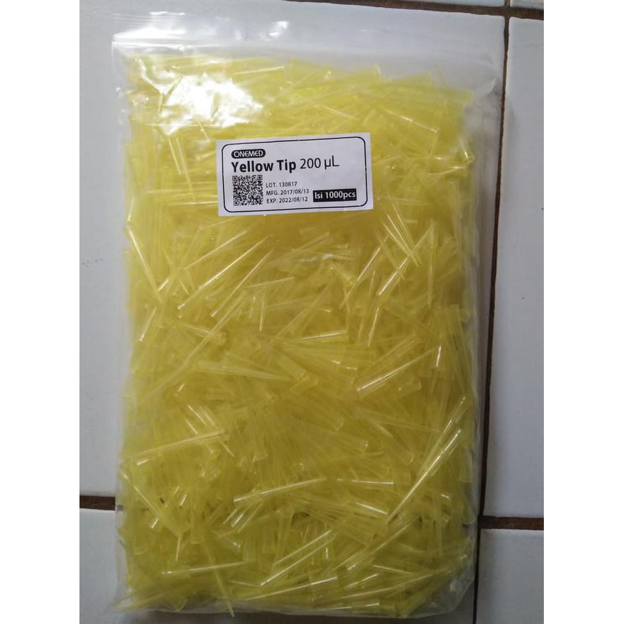yellow tip onemed 1000pcs
