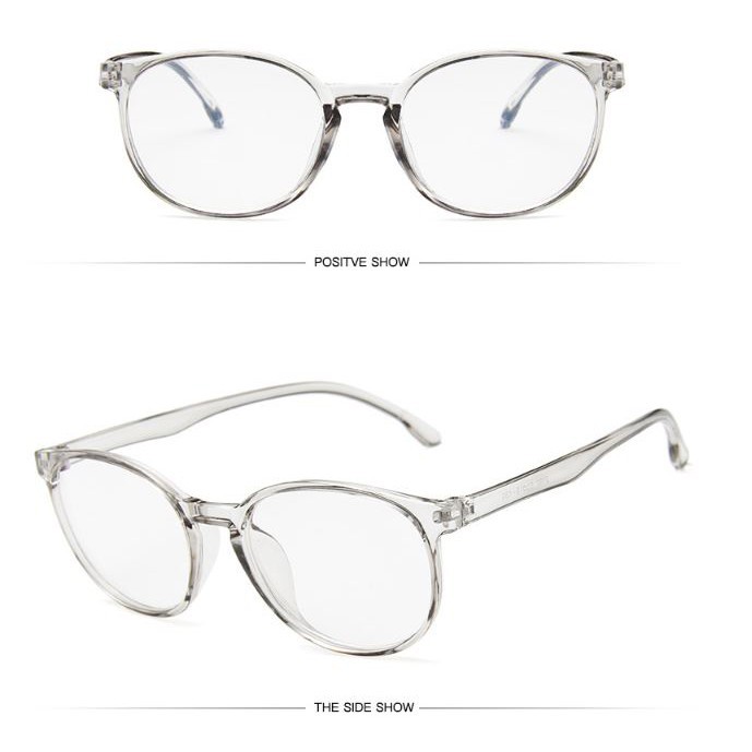 •OKEY BELI•KC099 KACAMATA ANTI RADIASI KACA MATA WanitaPria Frame Sunglasses Lensa Transparan IMPORT-6