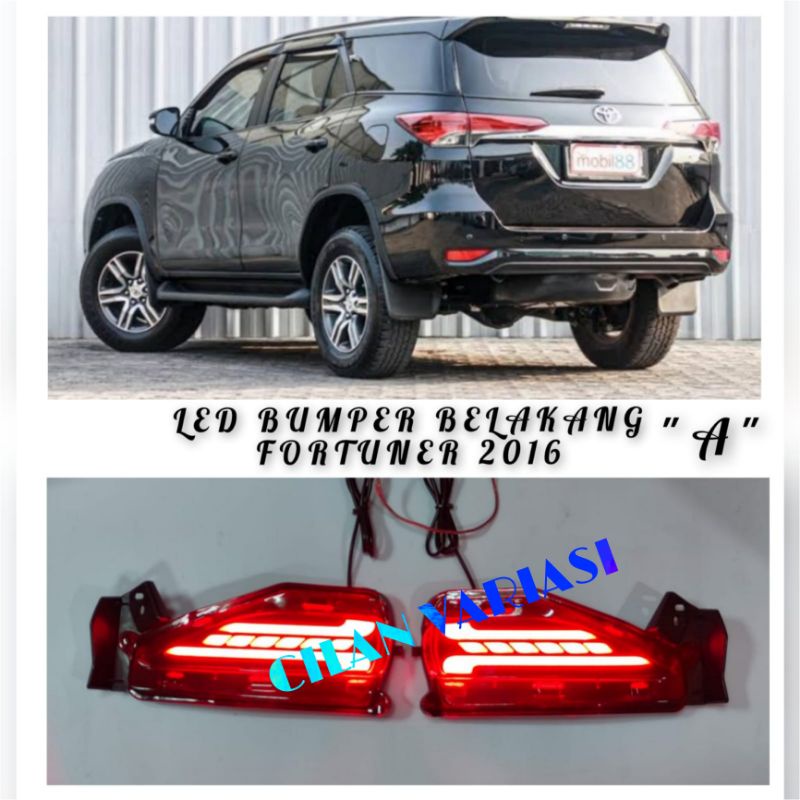 LAMPU REFLEKTOR BELAKANG FORTUNER 2016 - 2021
