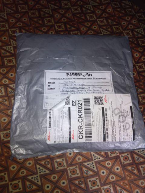 Gamis Batik Zigzag Kombinasi