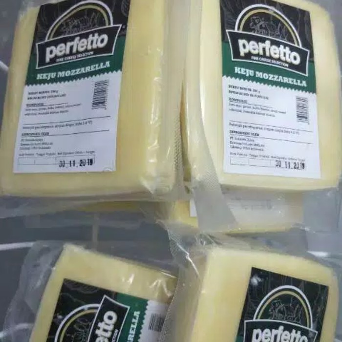 

KEJU MOZARELLA PERFETTO 250gr / Mozarella Cheese Perfetto 250gr / keju mozarela