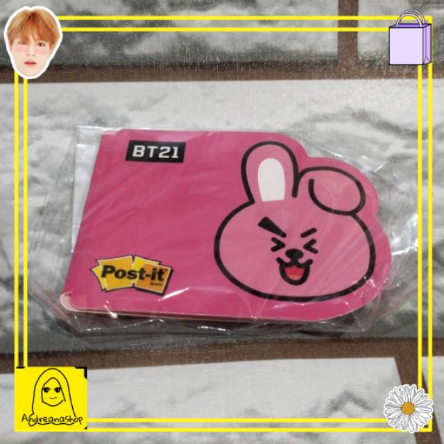 

[PROMO CUCI GUDANG!!!] STICKY NOTE MEMO BT21 BTS COOKY