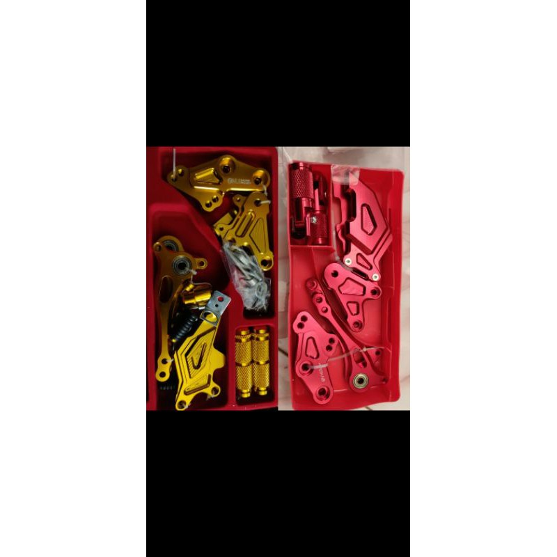 underbone vixion lipat vnd merah  dan nui gold