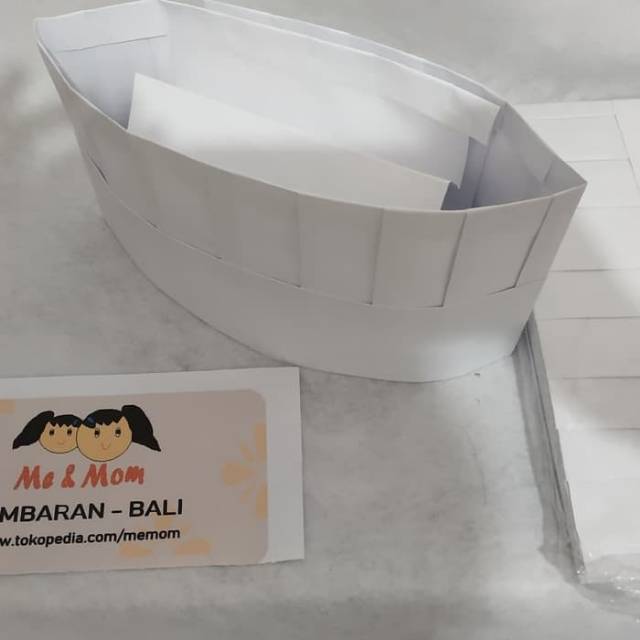 10 pcs chef hat topi koki kertas 15 cm