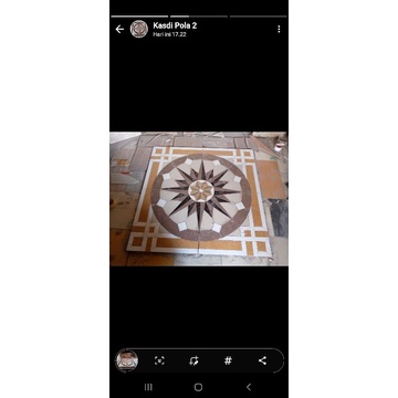 GRANIT POLA DEKORASI  LANTAI 120X120