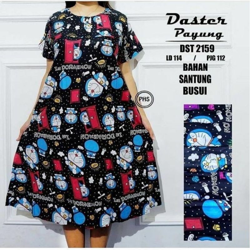 Daster Payung Busui Adem (Bs Pilih Motif) Dress Ibu Wanita Ecer Grosir Jumbo bayar ditempat murah
