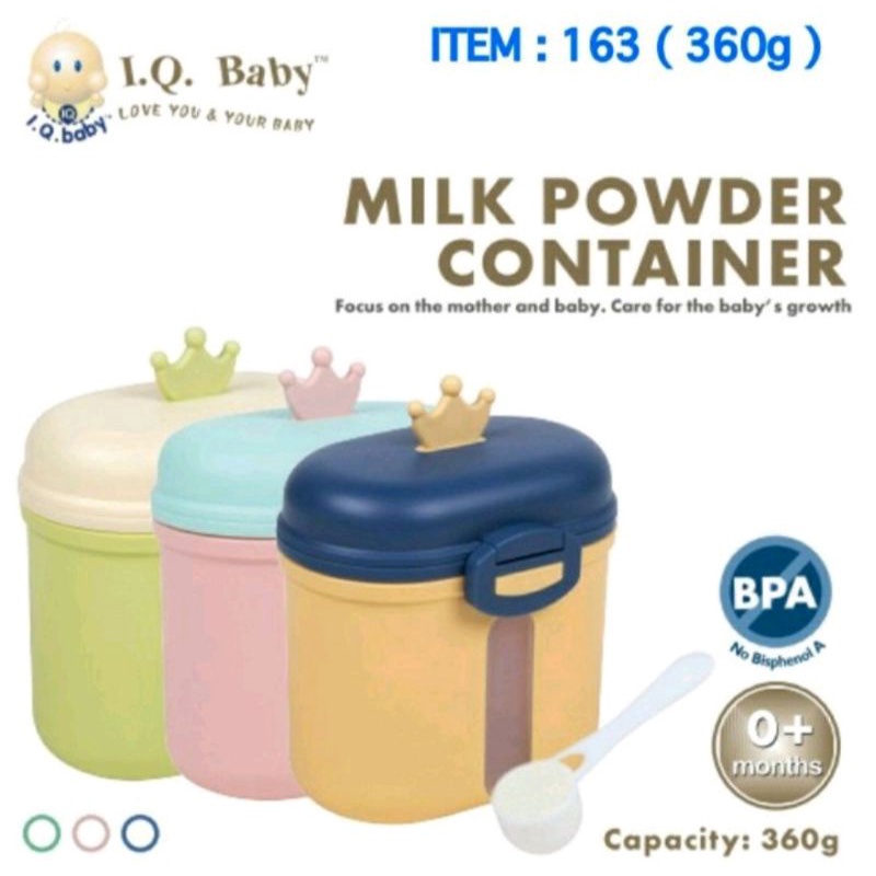 Iq Baby Milk Powder Container