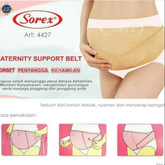 Korset Penyangga Kehamilan/ SOREX 4427/ Stagen Penyangga Kehamilan/ Original