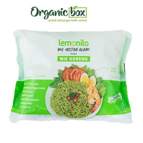 Lemonilo Mi Goreng 70 Gram Lemonilo Mie Instant Sehat mie goreng 70gr - Mie Organik / Lemonilo Mie