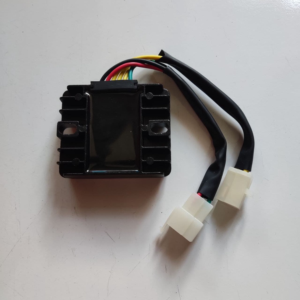 Kiprok Regulator 6 Kabel 2 Soket Viar Karya Kaisar Jialing Motor Roda 3