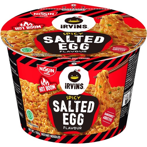 

Nissin Irvins Spicy Salted Egg Flavour Noodle 102 Gram