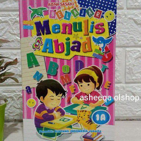 Buku Belajar Menulis Abjad 1a