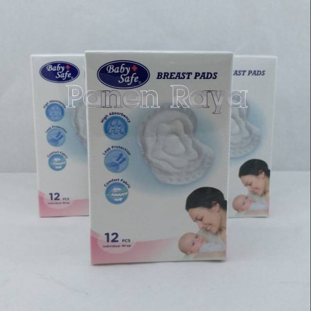 Baby Safe Breast Pads isi 12 / Breast Pads Baby Safe