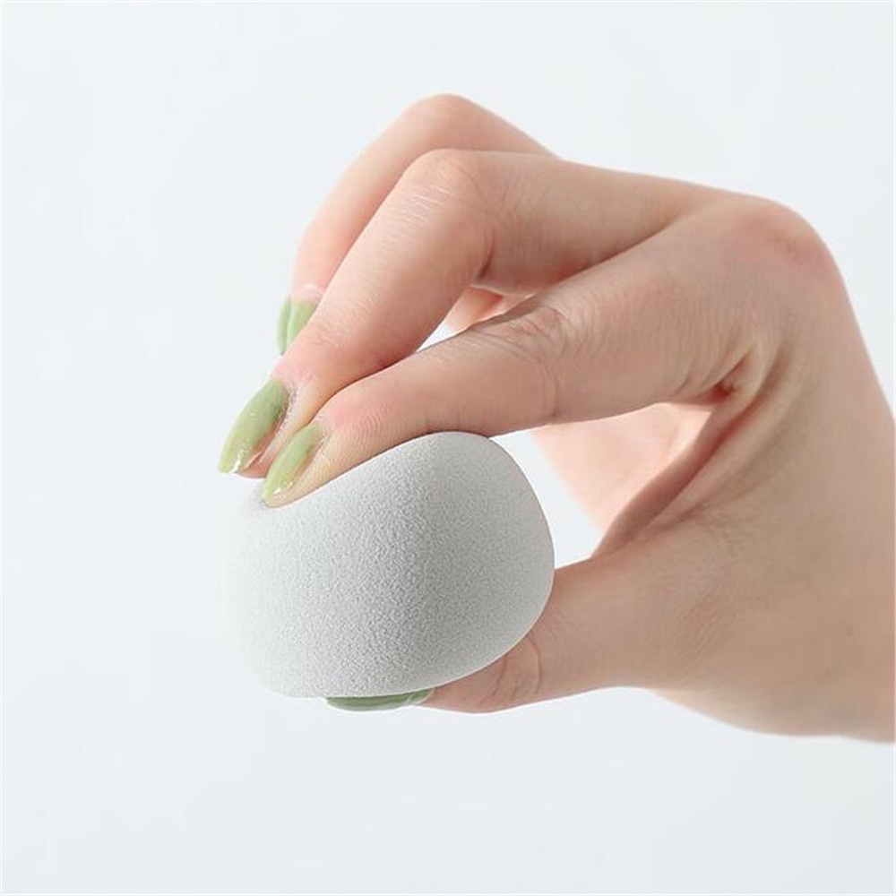 (Aaoottuuoo5.Id) 1pc Spons Beauty Blender Basah / Kering Bentuk Telur Untuk Makeup / Kosmetik Wanita