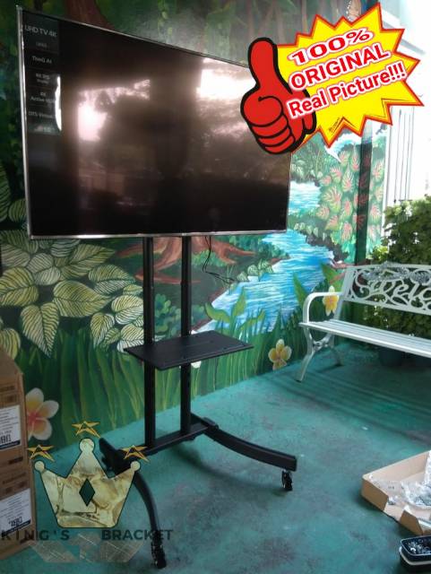 MURAH!!Bracket Tv Standing monitor 32&quot;-65&quot;  IMPORT QUALITY!! all series tv