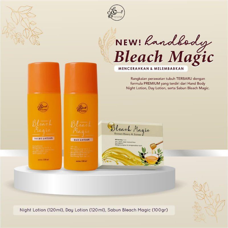 Body lotion Bleach Magic by LC beauty