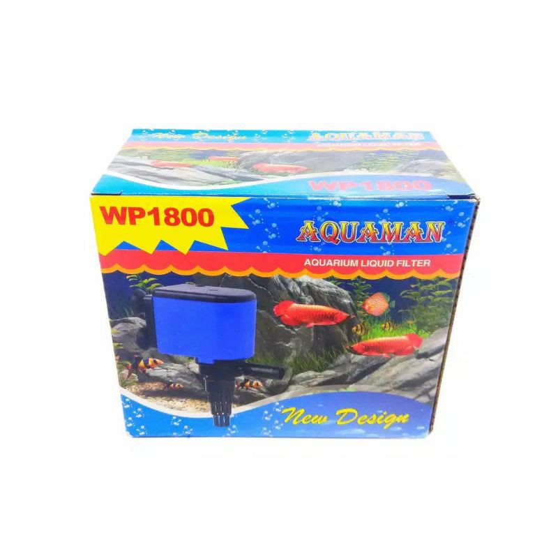 Pompa aquarium kolam kecil AQUAMAN WP 1800