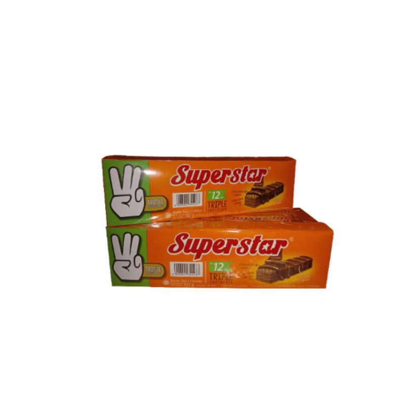 

wafer superstar cocolate 12 Bok x 18 grm