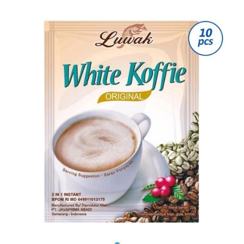 

WHITE KOFFIE Kopi Luwak 10 sachet