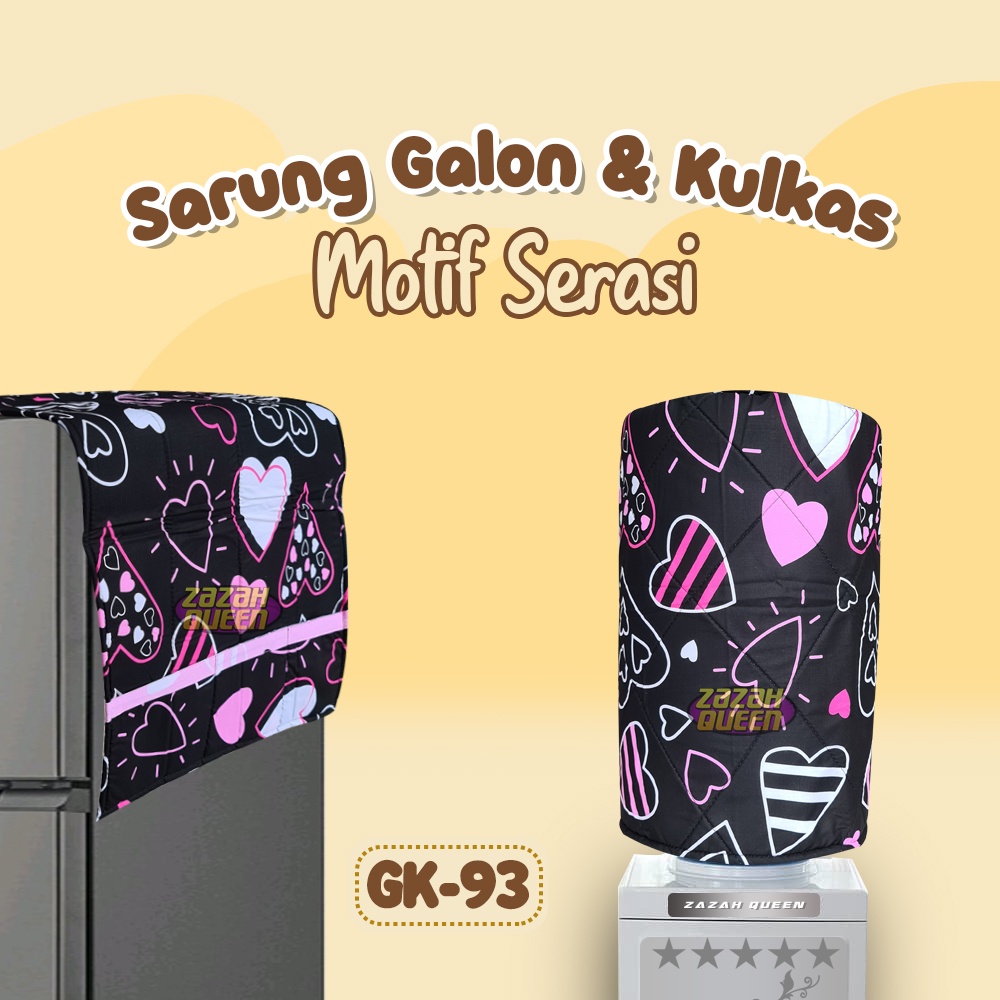 Sarung Galon + Sarung Kulkas PINK SERIES