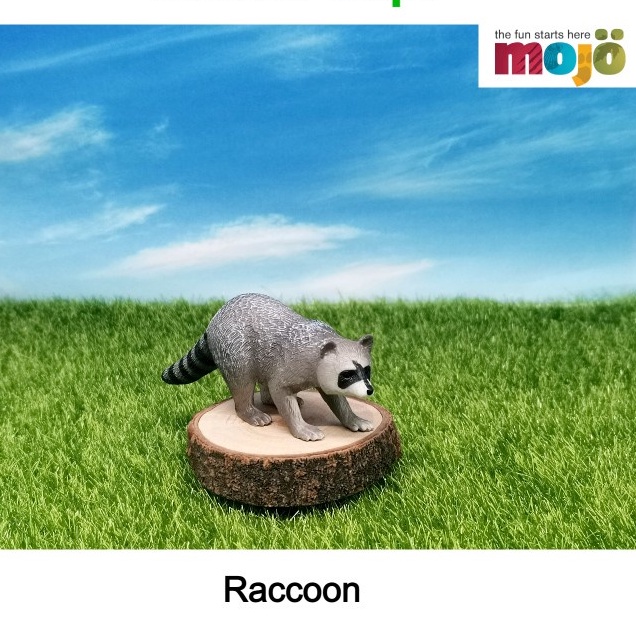 Raccoon Animal Figure / Miniatur Binatang Rakun by MOJO
