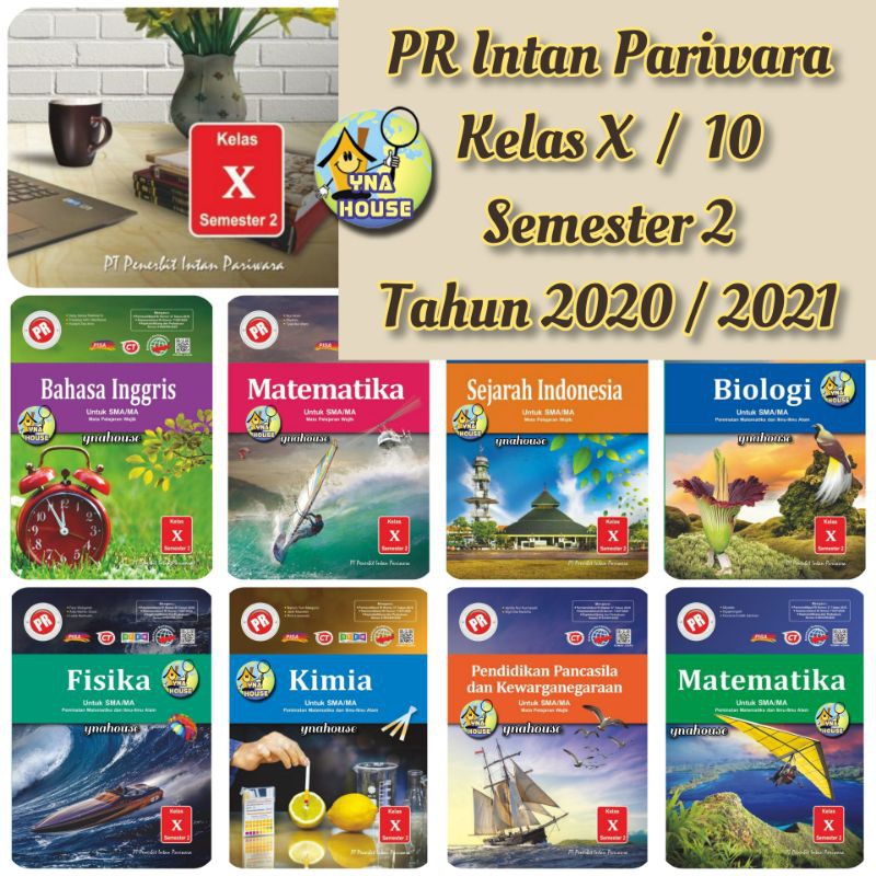 Buku Lks Pr Intan Pariwara Sma Ma Kelas X 10 Semester 2 Matematika Indonesia Inggris Biologi Ekonomi Shopee Indonesia