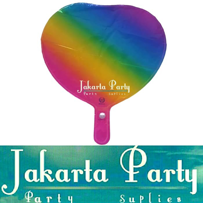 Balon Foil Love Rainbow / Balon Love / Balon Hati / Balon Valentine