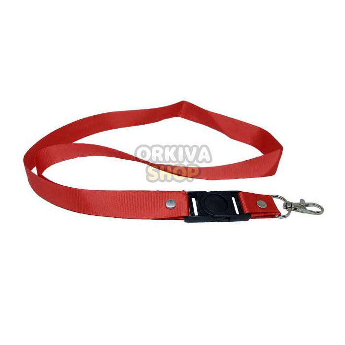 

Tali ID Card Kilap + Gasper 2 cm MERAH Super Pop 1