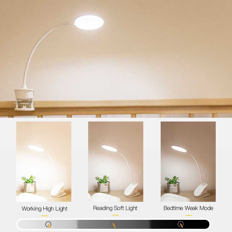 RS -Lampu Tidur Belajar Clip Baca Dinding Tembok Mini Reading Charger Jepit  Unik Lucu Anak RS-72699