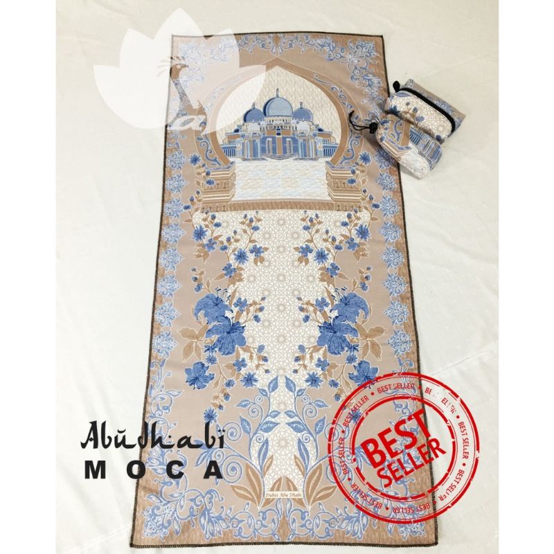 sajadah traveling abudhabi/sajadah travel geratis pouch/sajadah travelling terima sablon