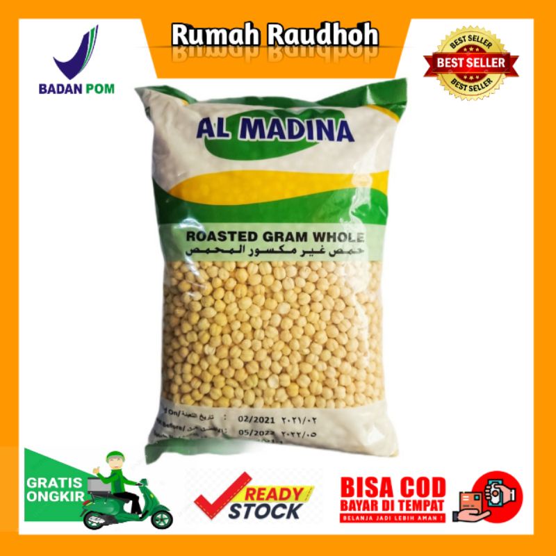 

KACANG ARAB AL - MADINAH 250 GRAM - ORIGINAL ROASTED CHICKPEA HUMMUS