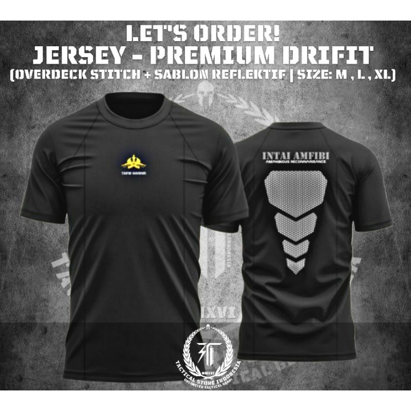 Jersey TNI - Premium Drifit - Sablon Reflektif - Zeni , Armed , Kavaleri , Taipur , Taifib , Kopaska - Eksklusif Lorengid