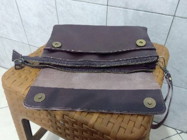 hand bag pria bahan kulit asli kulit dompet pria tas tenteng tas jinjing dompet kulit asli