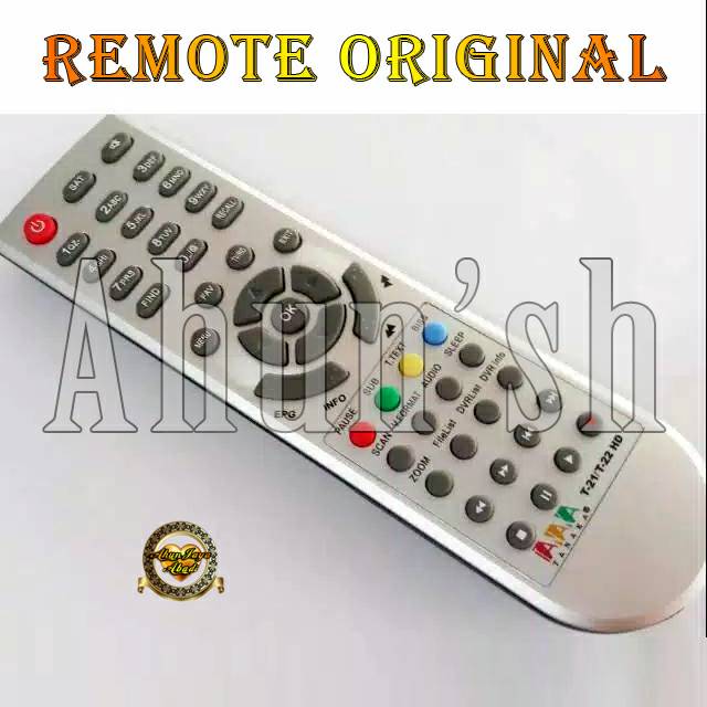 Remot Remote Ori Tanaka T21/T22 k0s/k5s new Samurai & Jurassic promo murah remot receiver parabola