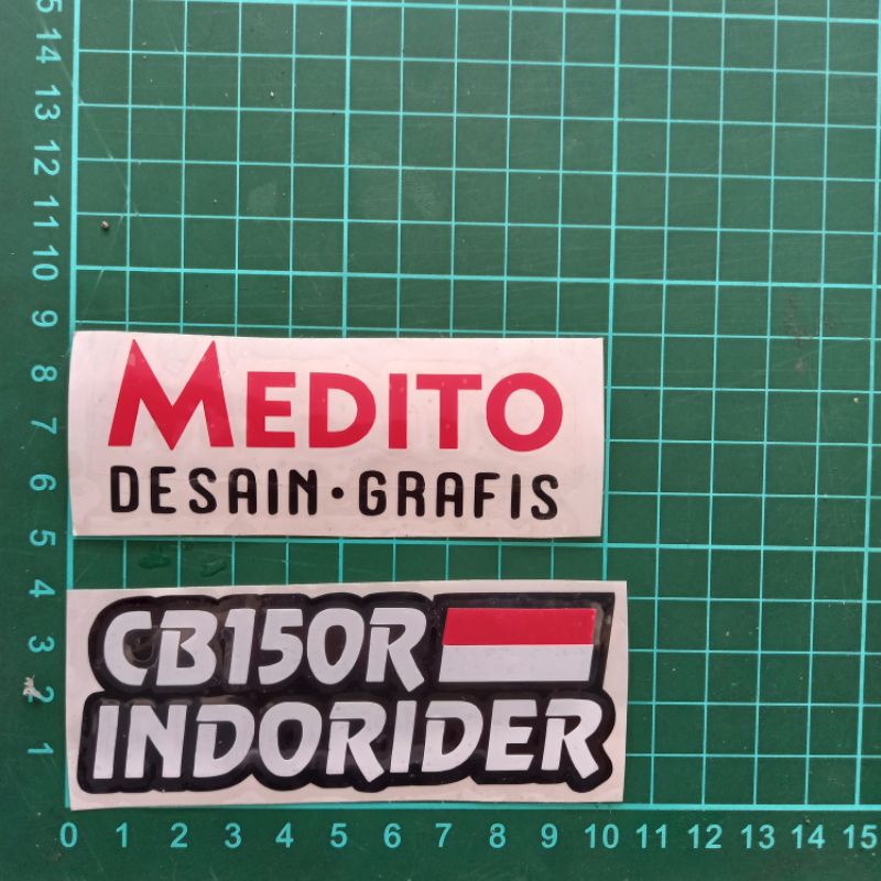 Sticker Cutting CB150R INDORIDER